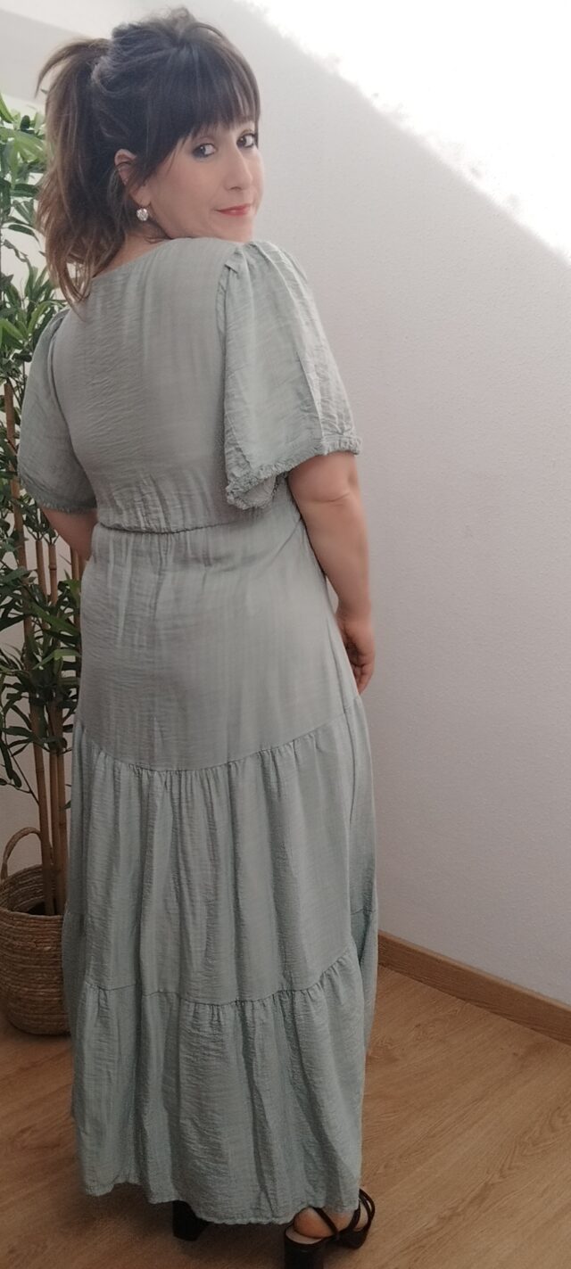 Vestido liso color - Imagen 11