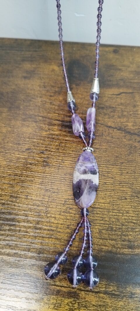 Colgante Charm morado