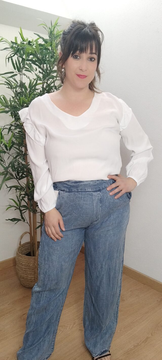 Blusa blanc - Imagen 3