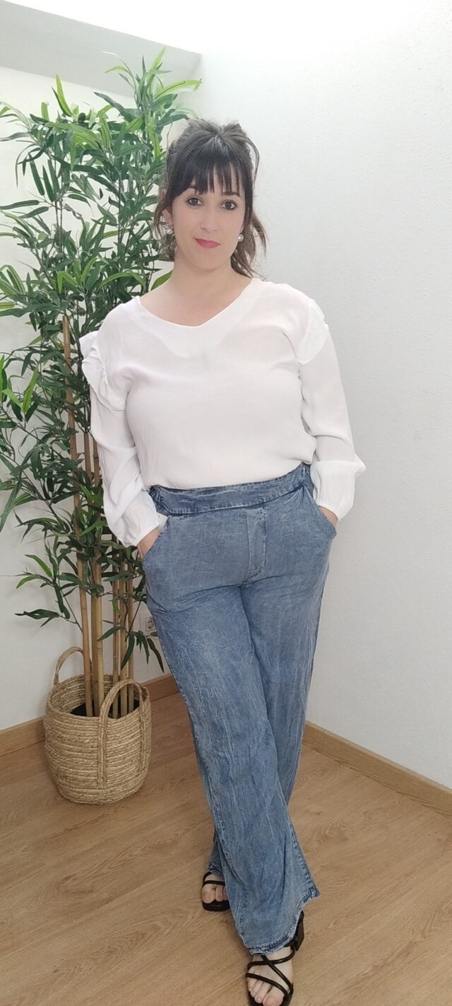 Blusa blanc - Imagen 4