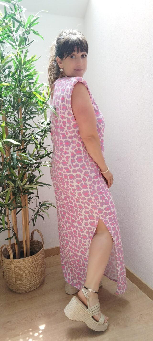 Vestido Animal Print fluor - Imagen 3